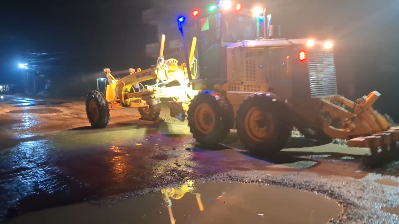 बेलौरीमा Gen-Z को सक्रियता: वाचा अनुसार दोस्रो दिन पनि सडक मर्मत, राति समेत काम जारी