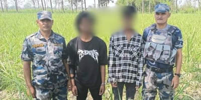 बेलौरीको भुडा सीमानाकाबाट लागुऔषधसहित दुई युवा पक्राउ