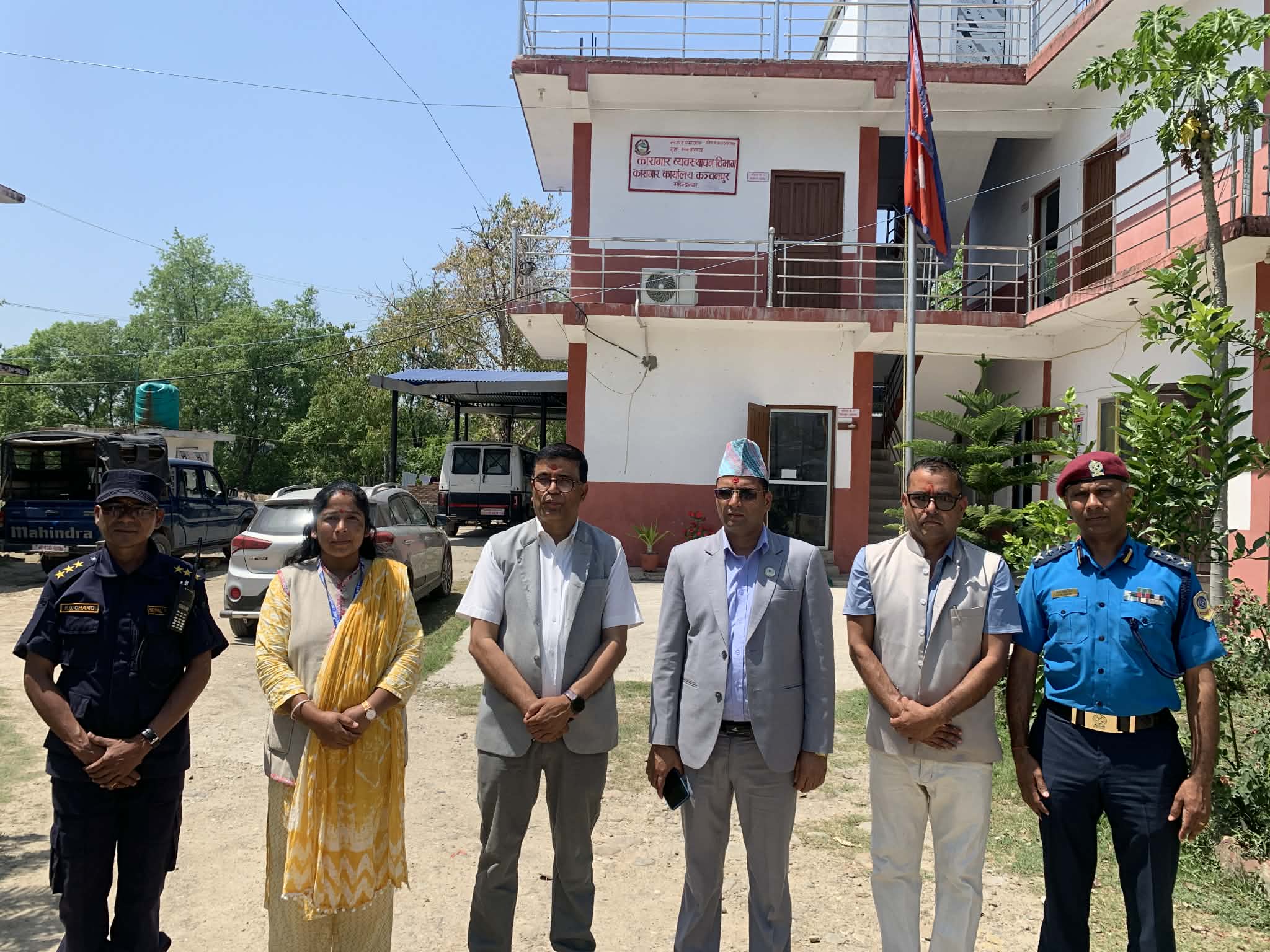 नयाँ वर्षको शुभारम्भकै दिन कञ्चनपुर कारागारको अनुगमन