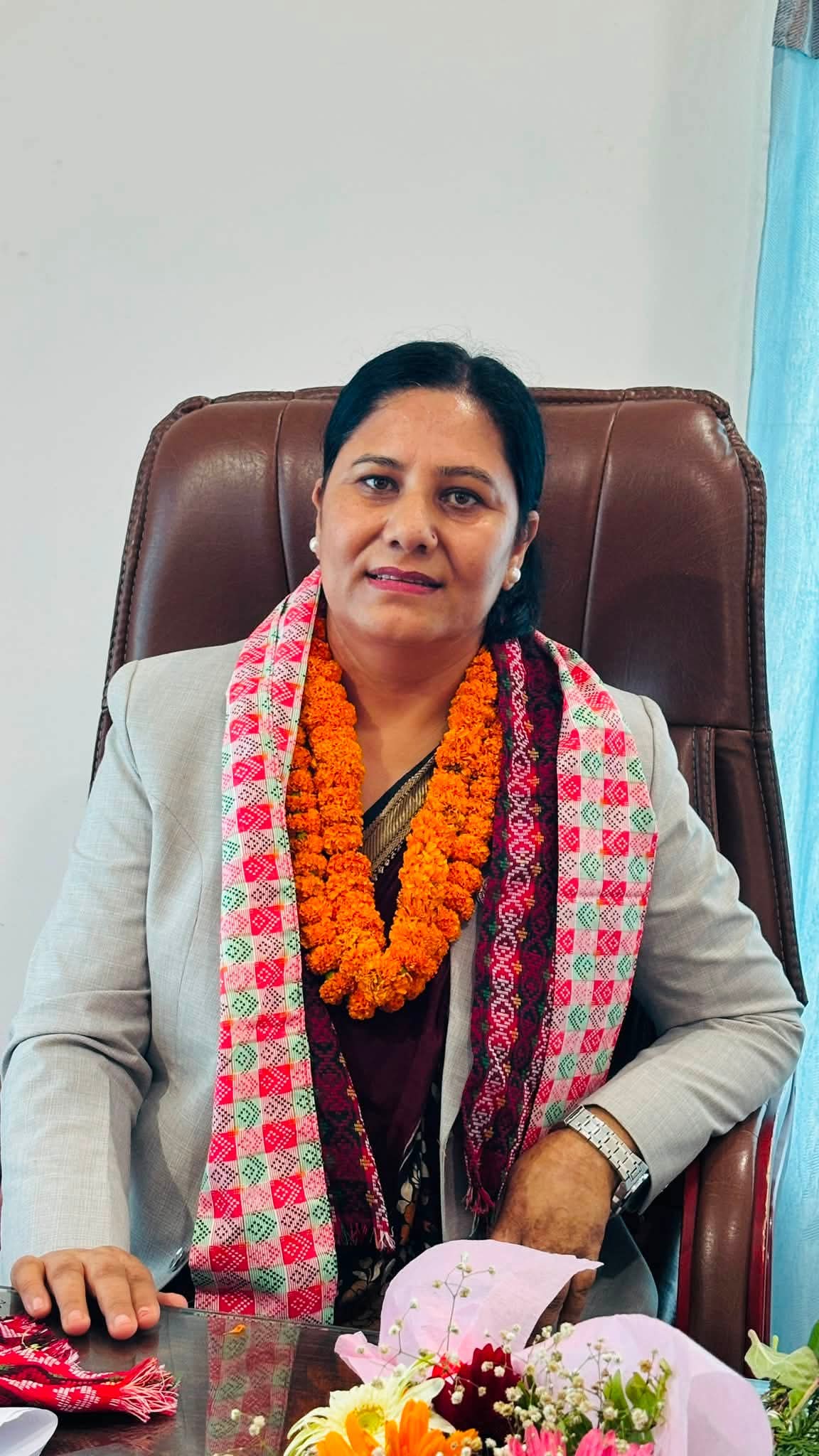 सुदूरपश्चिमको भौतिक पूर्वाधार विकास राज्यमन्त्रीमा जानकी पौडेल कुँवरद्वारा पदभार ग्रहण