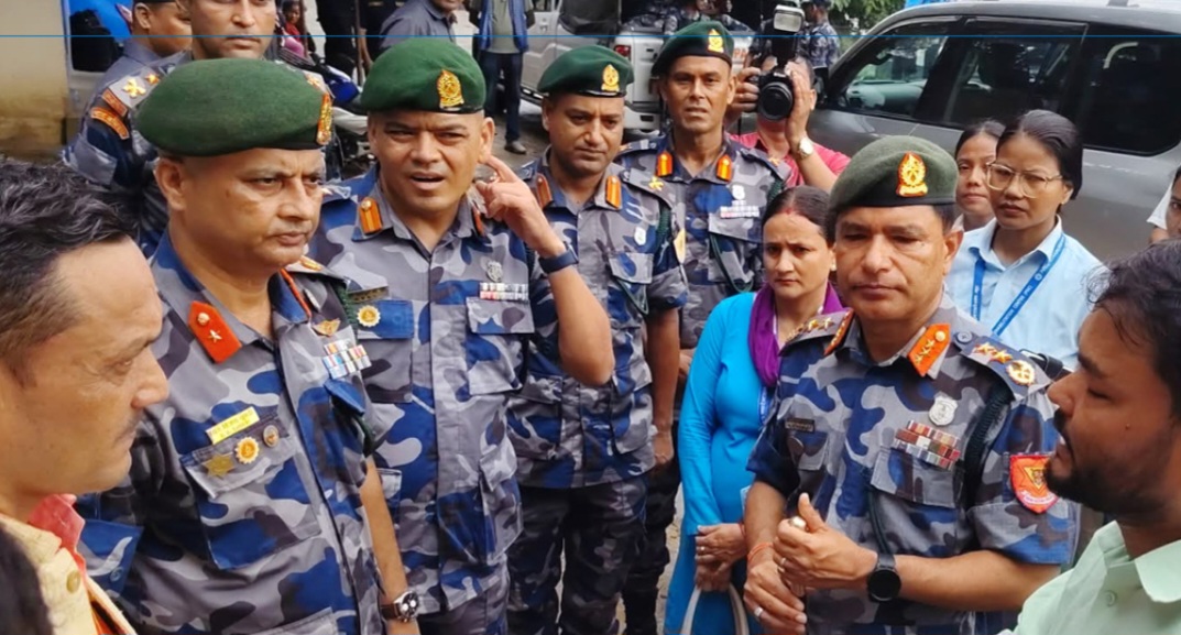 सीमा सुरक्षा थप व्यवस्थित बनाउन स्थलगत निरीक्षणमा छौँ : सशस्त्र प्रहरी महानिरीक्षक पौडेल